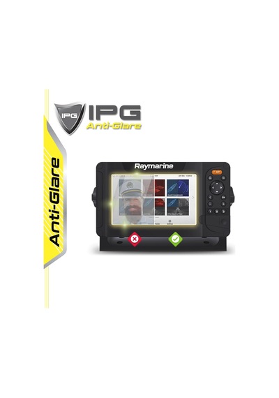 Raymarine Element 7 Hv Chırp Sonar Gps - Ipg Anti-glare Yansıma Önleyici Mat Ekran Koruyucu