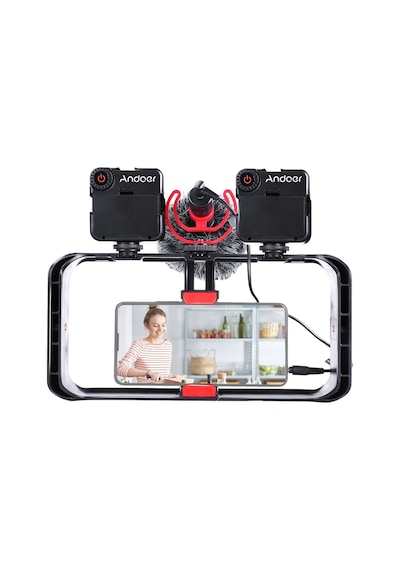 Andoer D9150 Akıllı Telefon Video Teçhizatı Kiti