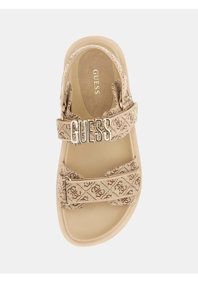 Guess Fabelis Kadın Sandalet Fl6fb2fal03 Kahve