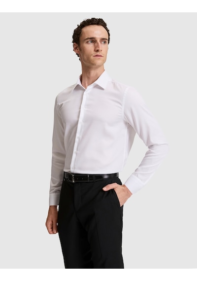 Pierre Cardin Erkek Beyaz Gömlek Desenli 50321023-vr013