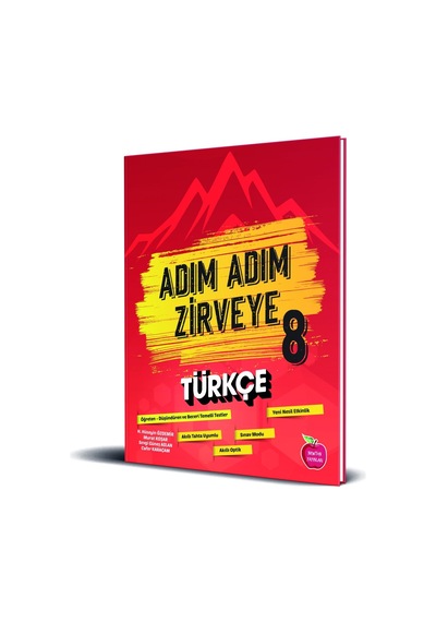 Newton 8. Sınıf Türkçe Adım Adım Zirveye Soru Bankası 2023