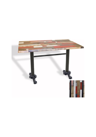 Çipa Döküm Ayak Masa 80x120 Cm - Werzalit, Wermodin Ve Allzalit Tabla - Redwood Çok Renkli Çipa Döküm Ayak Masa 80x120 Cm - Werzalit, Wermodin Ve Allzalit Tabla - Redwood Çok Renkli