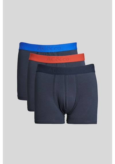 Ac&Co / Altınyıldız Classics Erkek Lacivert 3'Lü Boxer Paketi 4A03231P3008Lacs Lacivert