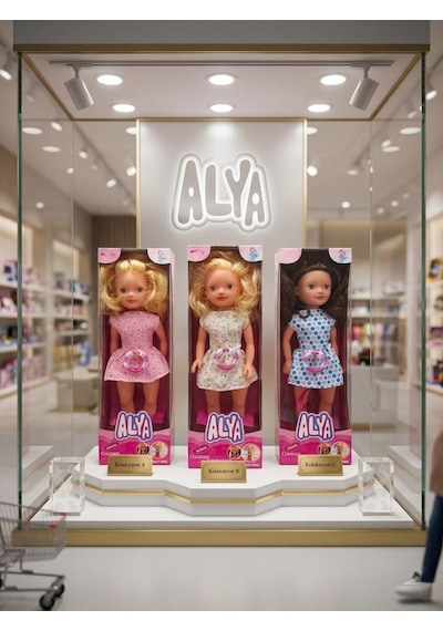 Alya Türkçe Konuşan Etkileşimli Eğitici Oyuncak Bebek 40 Cm Kafası Ve Kolları Et Bebek 42443703