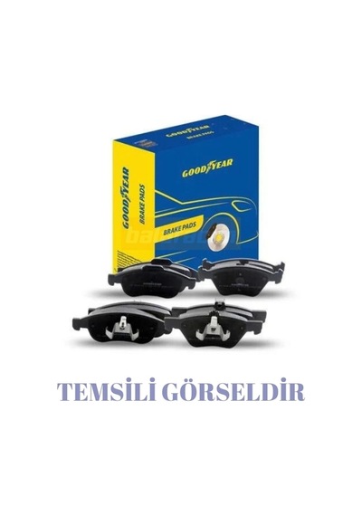 Toyota Hilux 2.5 D-4d 4x4 2012-2015 Ön Fren Balatası - Goodyear