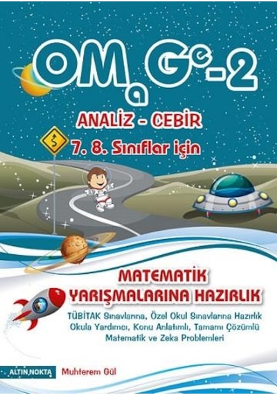 Altın Nokta Yayınları Omage 6.7.8. Sınıf Matematik Yarışmalarına Hazırlık Seti 2 Kitap