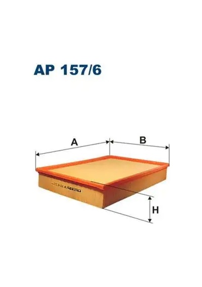 Fıltron Ap1576 Hava Filtresi 2e0129620b 2e0129620d A0000902651