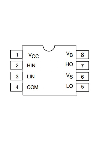 Ir2106pbf Mosfet Sürücü Entegresi Dip-8