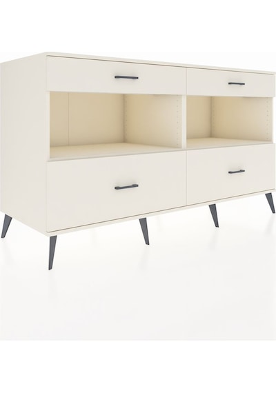 Kronos Konsol 2 Raflı 4 Çekmeceli 176x59x99 Aytaşı-aytaşı Aytaşı-aytaşı