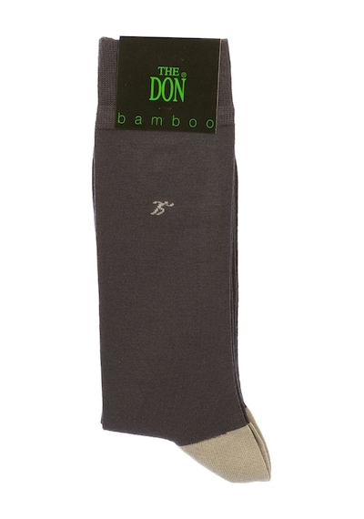 The Don Antrasit-Bej Renk Erkek Bambu Çorap