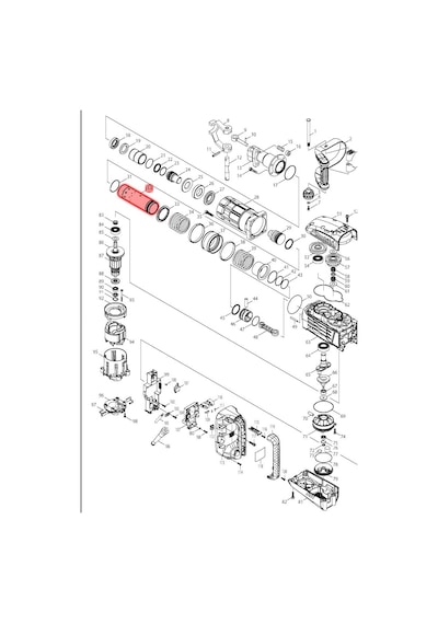 Makita HM1317CB Silindir Ürün Kodu 331870-9