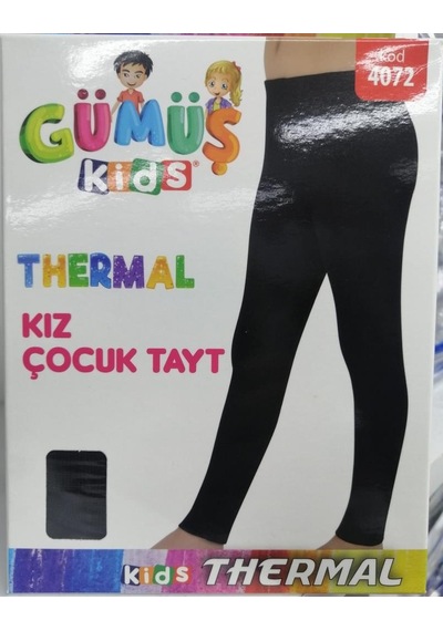 Gümüş Kız Çocuk Termal Tayt İçlik 001