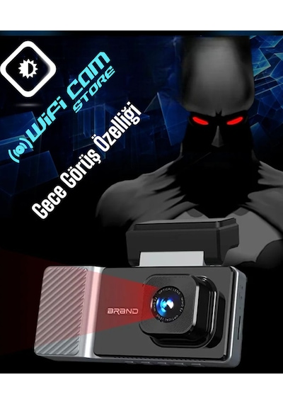3 Kameralı Wifili Ekranlı Araç Kamerası