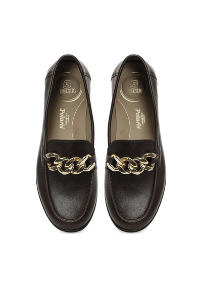 Polaris 105403.z6fx Kahverengi Kadın Loafer 000000000102202586 Kahverengi