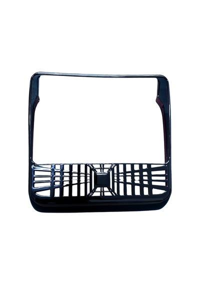 Red Lion Parts Tesla Model Y Juniper Arka Klima Ekranı Koruyucu Çerçevesi Glossy Black
