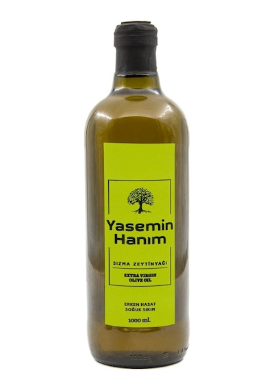 Memecik Erken Hasat Soğuk Sıkım Naturel Sızma Zeytinyağı 1lt. Uv Korumalı Cam Şişe