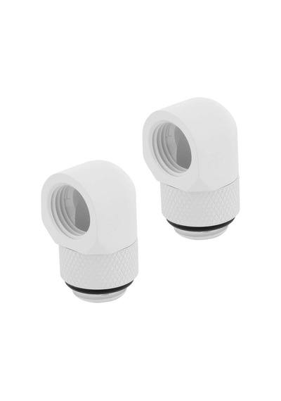 Corsair Cx-9055014-ww Fitting Adapter Xf Adapter 2-pack 90 Angled Rotary Glossy Beyaz