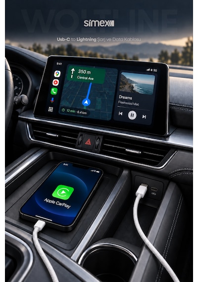 Type-c To Lightning 2 Metre Kablo 30w Pd Hızlı Şarj İphone 11 12 13 14 Uyumlu
