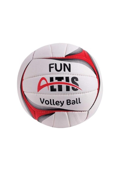 Altis Fun No 5 Voleybol Topu Beyaz Kırmızı Beyaz - Kırmızı
