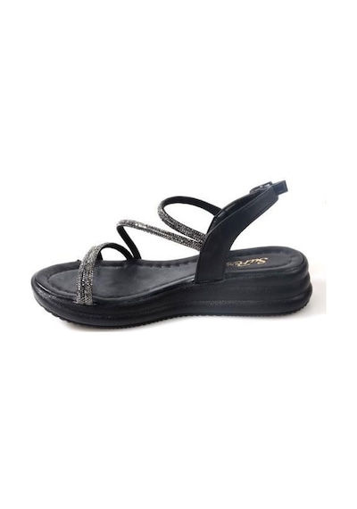 Papuçcity Sprs 02824 Kadın Günlük Taşlı Sandalet 001