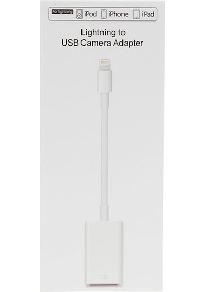 Apple Uyumlu iPhone .Ipa.iPod Lightning To Usb Kamera Adaptörü