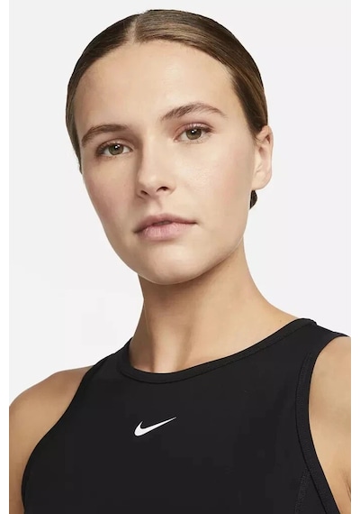Nike Pro Dri Fit Cropped Training Womens Tank Top Kadın Antreman Atleti Siyah
