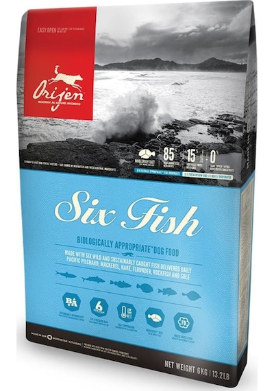 Orijen 6 Fish Tahılsız Balıklı Yetişkin Köpek Maması 2 KG