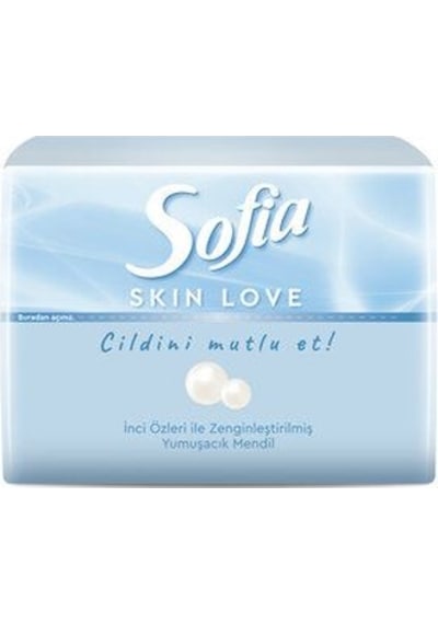 3 Adet Sofia Skin Love Mini Mendil 75'li