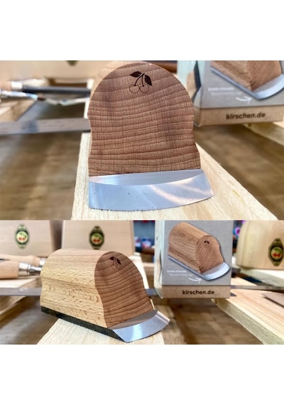 Kirschen 3809000 Ahşap Oval Uçlu Rende 50 Mm