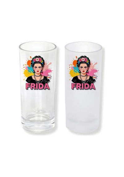 Frida Kahlo Buzlu Ya Da Buzsuz Seçenekleriyle Rakı Bardağı