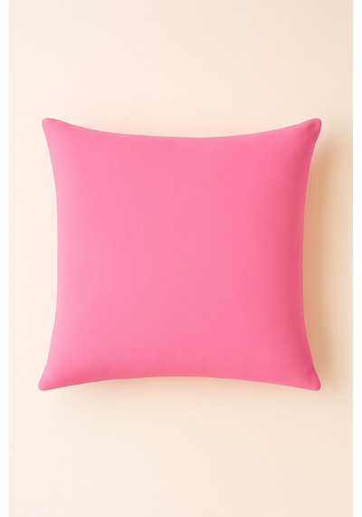 Luna Serisi Kadife Dokulu Kırlent Kılıfı 30 X 50 Cm - Pembe