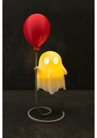 Led Balon Tutan Sevimli Hayalet Masa Üstü Dekoratif Işıklı Lamba Balon - 797767164