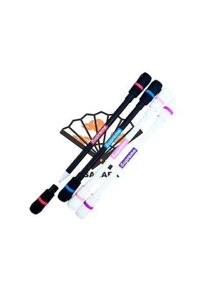 SARAEK Sup Serisi Çevirme Kalemi Spinning Pen (PEMBE)