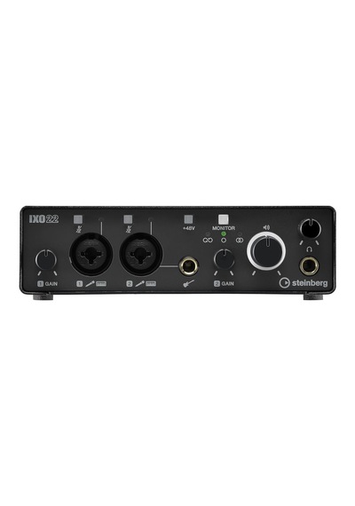 Steinberg Ixo22 - Mobil Uyumlu 2x2 Usb Ses Kartı Siyah