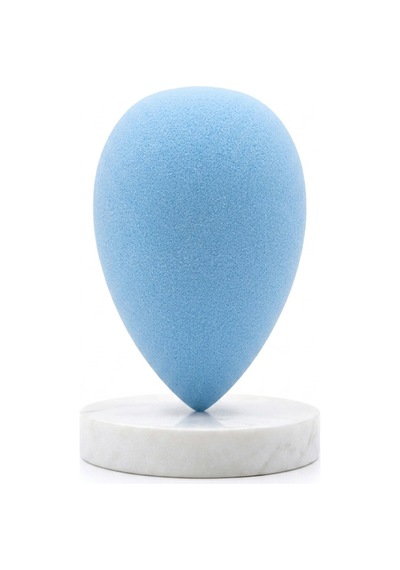 Makyaj Süngeri Mavi Beauty Blender Fondöten Ve Kapatıcı Uygulama Süngeri, 6 Cm