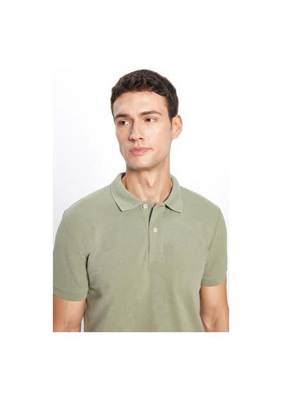 Tudors Erkek Slim Fit Dar Kesim Pamuklu Yumuşak Doku Nefes Alan Kumaş Kıvrılmaz Yaka Haki Polo Yaka Tişört-31620-haki Haki Tudors Erkek Slim Fit Dar Kesim Pamuklu Yumuşak Doku Nefes Alan Kumaş Kıvrılmaz Yaka Haki Polo Yaka Tişört-31620-haki Haki
