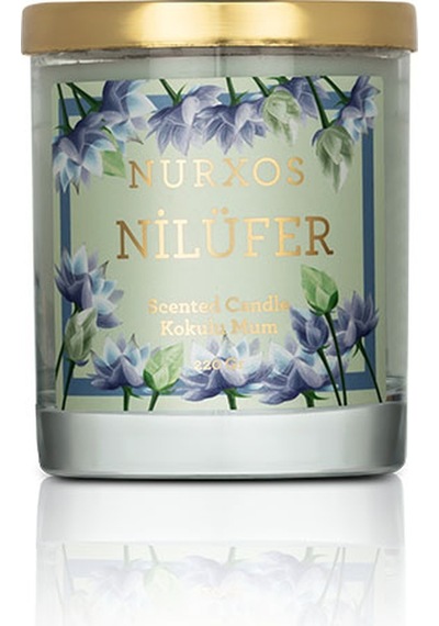Nurxos Nilüfer Kokulu Mum 220 G