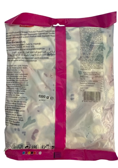 Karışık Meyveli Ve Vanilyalı Yumuşak Şeker 1000 Gr.