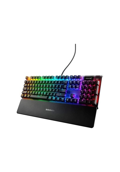 Apex 7 Mekanik Gaming Klavye, Oled Akıllı Ekran, Usb Doğrudan Bağlantı & Medya Kontrolleri, Kırmızı Düğmeler, Diğer
