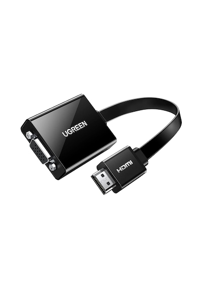 Ugreen Hdmı Vga Kablo Adaptörü 1080p Üzerinde Hdtv Aktif Ses Aktarımı Konverterkabel Pc Laptop İçin, Chromebook, Raspberry Pi 40248 Sku: Smg8690010054463