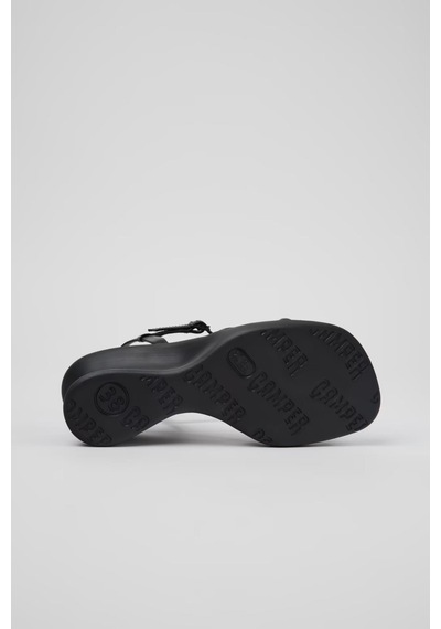 Camper Louise Sandal Kadın Siyah Deri Sandalet-14533