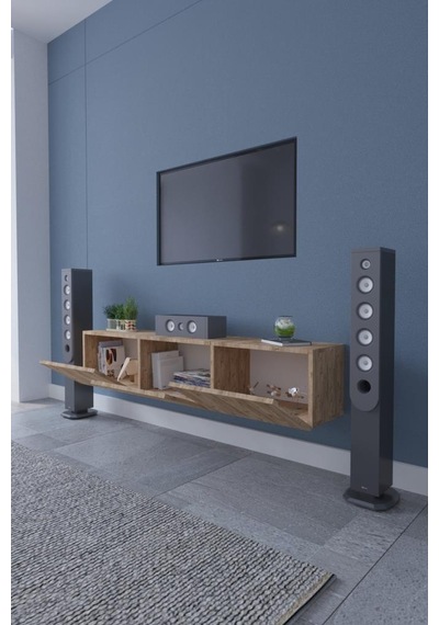 Best Duvara Monte Tv Ünitesi - Tv Sehpası Düşer Kapaklı Tv Ünitesi Televizyon Sehpası-meşe Meşe Best Duvara Monte Tv Ünitesi - Tv Sehpası Düşer Kapaklı Tv Ünitesi Televizyon Sehpası-meşe Meşe