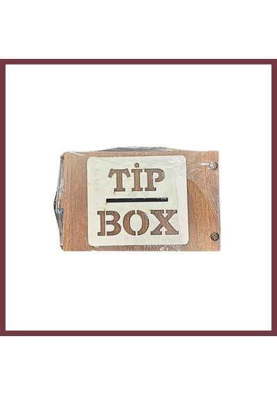 Storeşahin Ahşap Büyük Tipbox Kumbara Shn0720