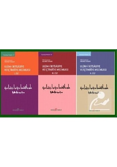 Ulum-u İktisadiye ve İçtimaiye Mecmuası (3 Cilt Takım) / Prof....