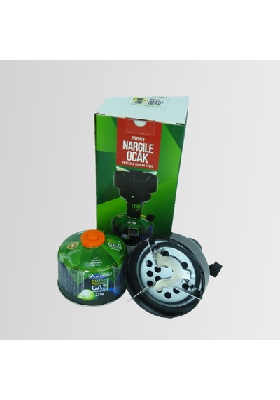Orcamp No-192-230 Siboplu - Kahve Köz Kömür Isıtma Ocağı 230 Gr Tüplü - Kartuşlu Set Karışık