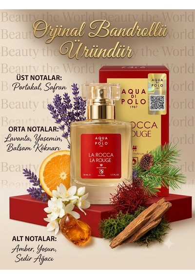 Aqua Di Polo La Rocca La Rouge Edp 100 Ml Kadın Parfüm