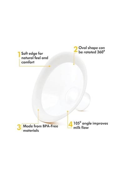 Medela Personalfit Flex Göğüs Kalkanları - Tüm Medela Göğüs Pompaları İle Uyumlu, Xl Beden 30 Mm