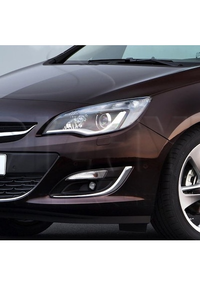 Opel Astra J Krom Sis Farı Çerçevesi 2 Parça 2012 ve Üzeri