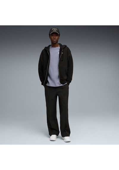 Puma Essentıals Elevated Cat Logo Erkek Geniş Kesim Tişört 634391 65 Gri