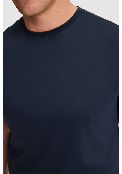 U.s. Polo Assn. Erkek Koyu Lacivert Tişört Basic 50324943-vr100